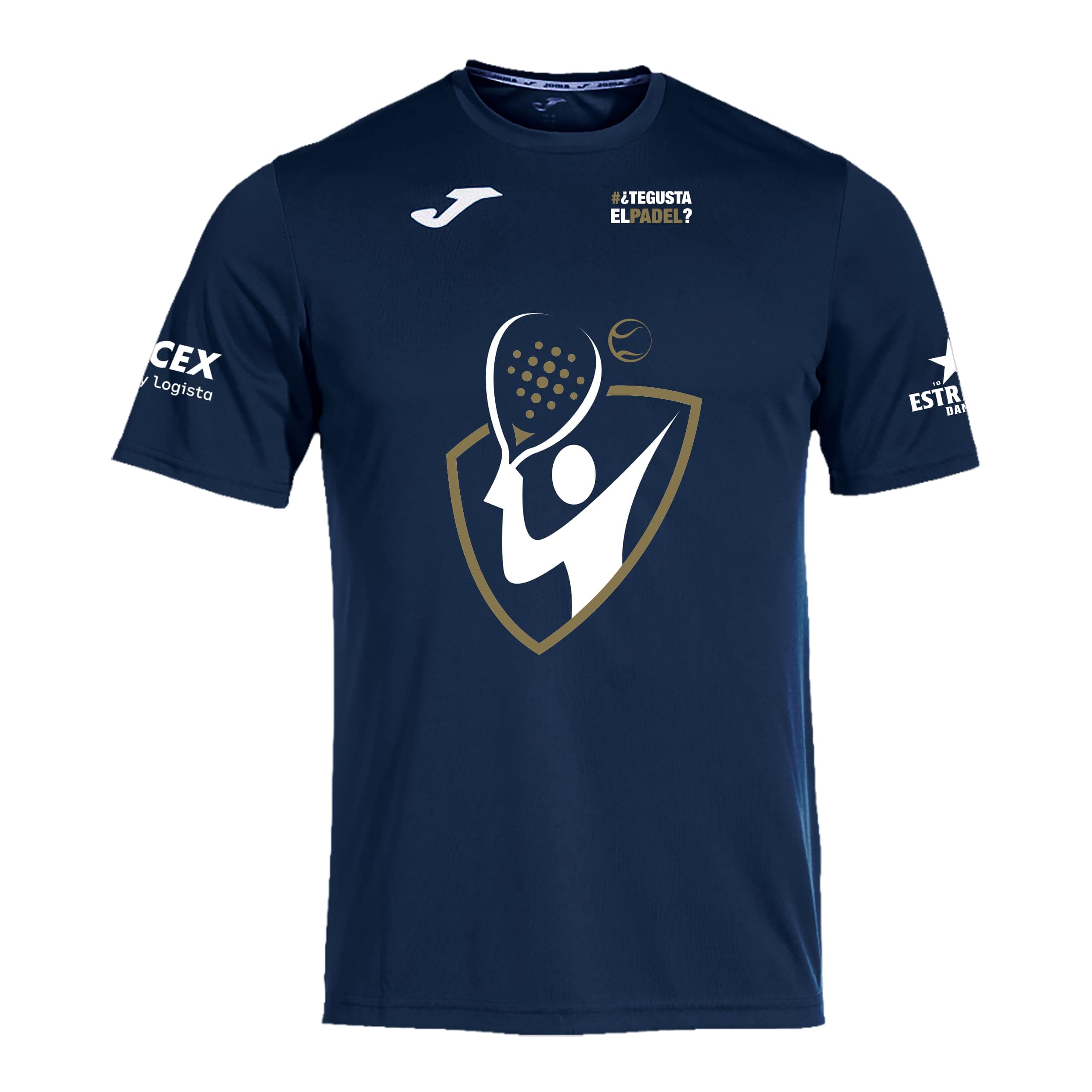 Barcelona Padel Tour Camiseta Técnica Manga Corta