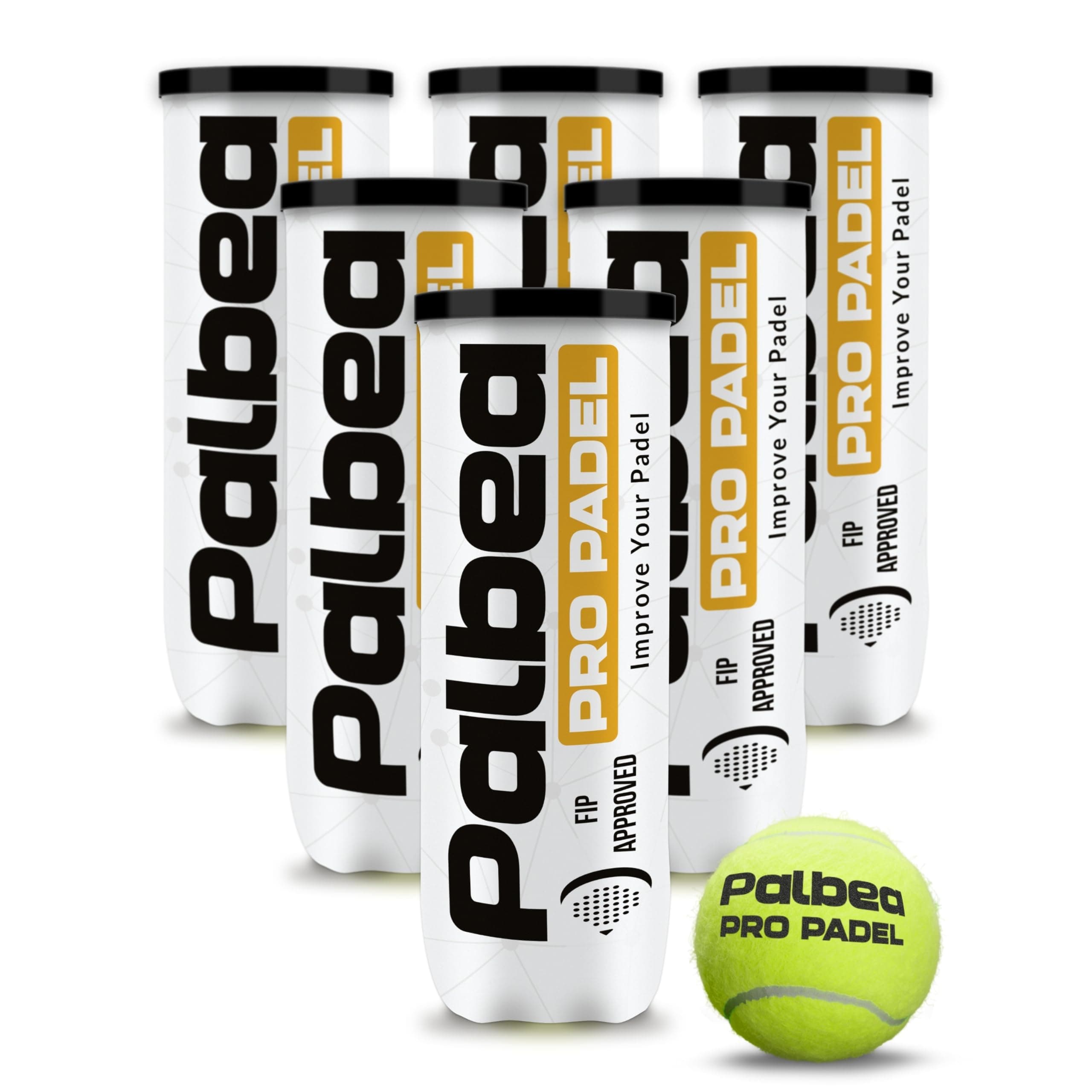 Palbea Pro Padel (caja 6 tubos)